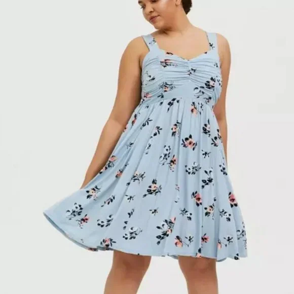 Soft Skater Dress - Picture 1 of 11
